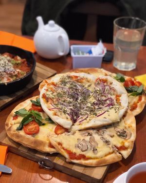 Pizza  at Shakti en Chile in Santiago