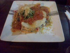 crepe at Shakti en Chile in Santiago