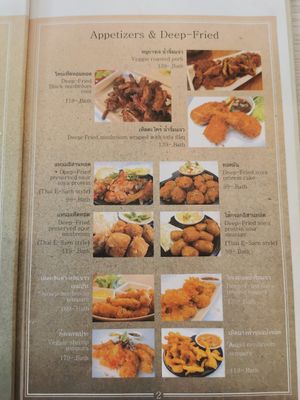 Menu at Talalask - Rama 2 in Bangkok