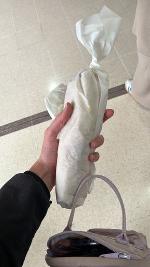 falafel wrap  at Hummus House UK in Coventry