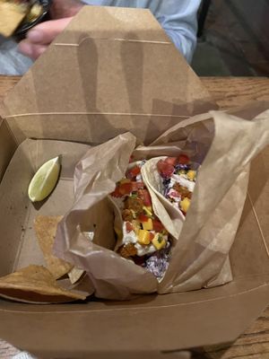 Avocado Tacos at Dory Deli in Newport Beach