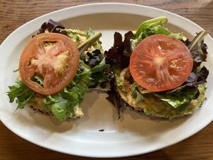 GHC - guacamole/ hummus/ chickpeas  at Dory Deli in Newport Beach
