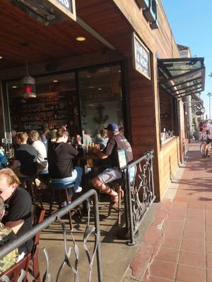 bar at Dory Deli in Newport Beach