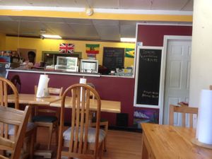 inside at Flavours of the Caribbean in Ottawa