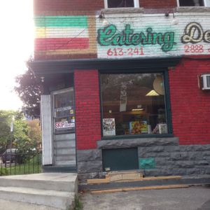 outside at Flavours of the Caribbean in Ottawa