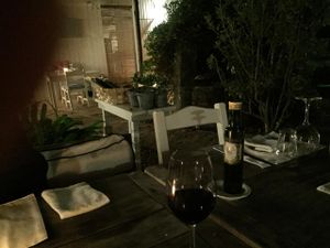 Outside at Lucifer in Garzon