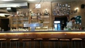 The bar at Cooperativa in Munich