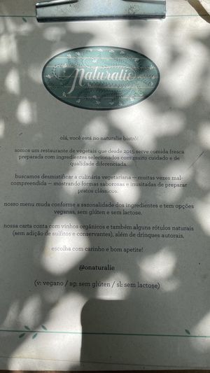  at Naturalie Bistro in Rio De Janeiro