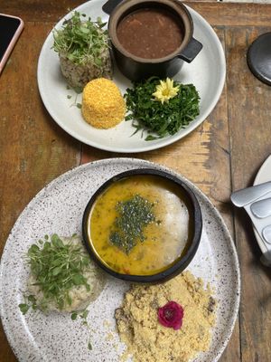 feijoada vegana e moqueca vegana  at Naturalie Bistro in Rio De Janeiro