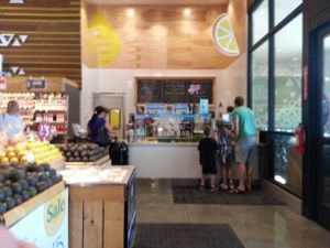 juice bar at Whole Foods Market in Palm Desert