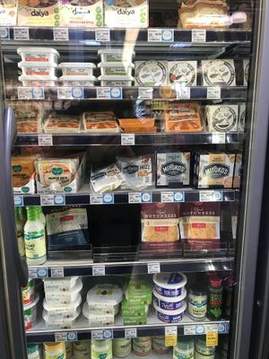 Vegan cheeze at Whole Foods Market in Palm Desert
