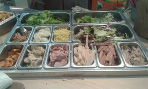 Meat at Big Chill Juice Bar in Outlying Islands
