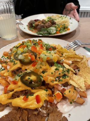 main plate  at Lokal Vegan Bistro in Warsaw