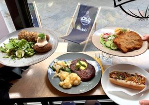   at Lokal Vegan Bistro in Warsaw