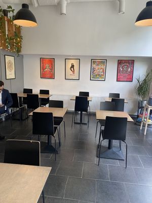 Inside   at Lokal Vegan Bistro in Warsaw