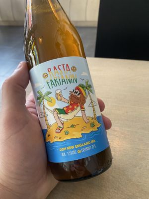 Rasta beer   at Lokal Vegan Bistro in Warsaw