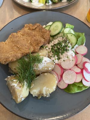 Schabowy  at Lokal Vegan Bistro in Warsaw