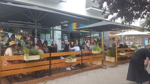 Terrasse at Lokal Vegan Bistro in Warsaw