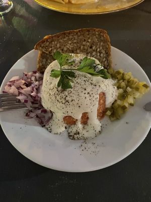   at Lokal Vegan Bistro in Warsaw