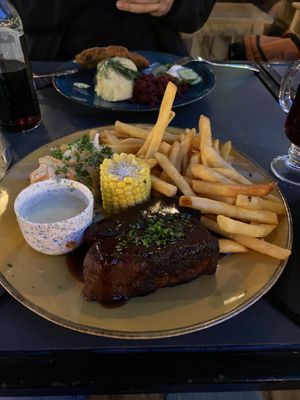 Seitan ribs  at Lokal Vegan Bistro in Warsaw
