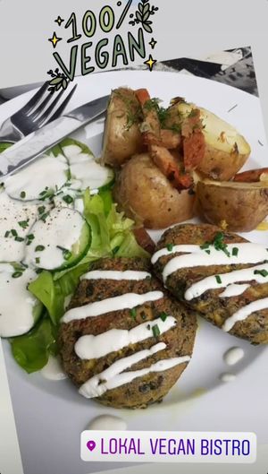  at Lokal Vegan Bistro in Warsaw