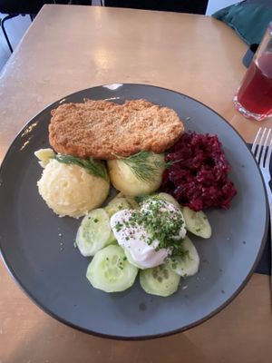   at Lokal Vegan Bistro in Warsaw