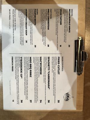   at Lokal Vegan Bistro in Warsaw