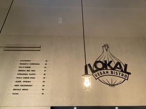   at Lokal Vegan Bistro in Warsaw