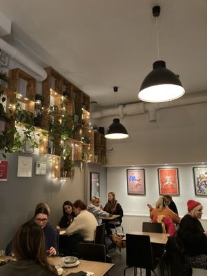   at Lokal Vegan Bistro in Warsaw