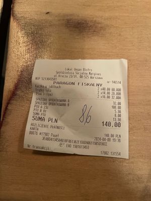   at Lokal Vegan Bistro in Warsaw