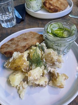   at Lokal Vegan Bistro in Warsaw