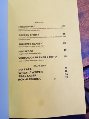 Menu in June 2024 (6/6) at Lokal Vegan Bistro in Warsaw