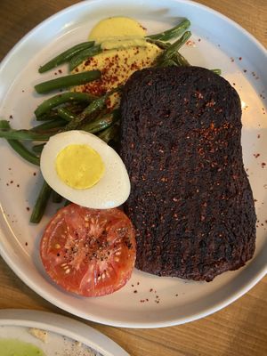   at Lokal Vegan Bistro in Warsaw