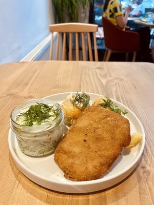 I ate every last bite! I’ve had a lot of vegan dishes in my time, but the simple combination and quality of ingredients was amazing. I will come back just to have it again.  at Lokal Vegan Bistro in Warsaw