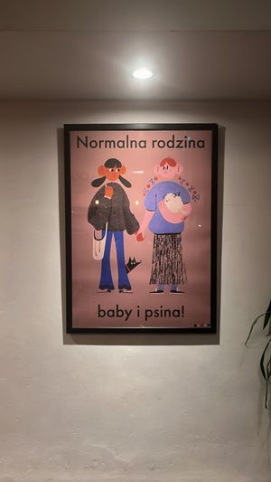 the interior 💕  at Lokal Vegan Bistro in Warsaw