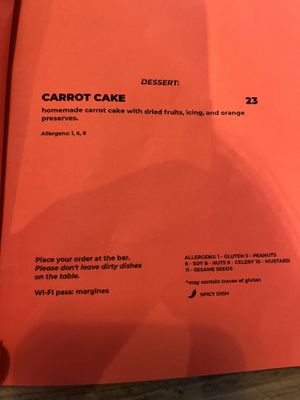 Dessert - we didn’t try it but the next table had some & it was a massive portion   at Lokal Vegan Bistro in Warsaw