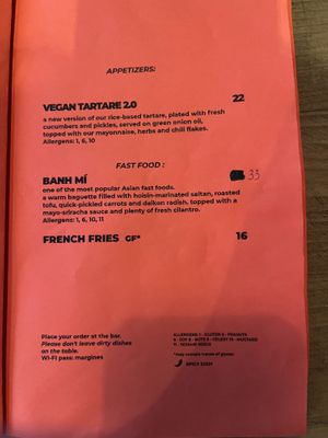 Starters  at Lokal Vegan Bistro in Warsaw