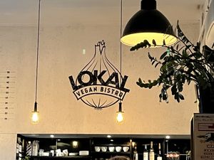   at Lokal Vegan Bistro in Warsaw