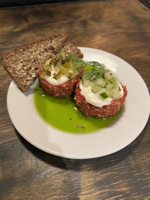   at Lokal Vegan Bistro in Warsaw