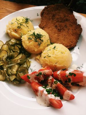 Tasty meal  at Lokal Vegan Bistro in Warsaw