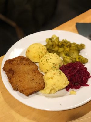 Schabowy!  at Lokal Vegan Bistro in Warsaw