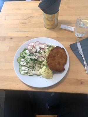 Schabowy  at Lokal Vegan Bistro in Warsaw