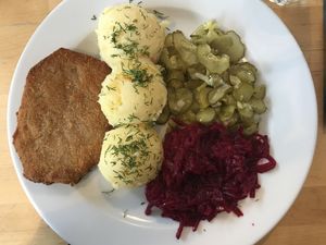 Traditional but vegan! Can’t wait to go back at Lokal Vegan Bistro in Warsaw