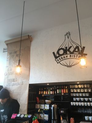 The place  at Lokal Vegan Bistro in Warsaw