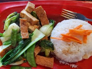 Buddha meal at Pho ThaiSon in Austin