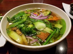 Pho chay Vegan at Pho ThaiSon in Austin