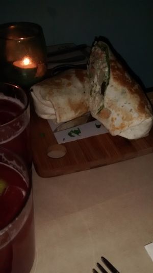 Arabic wrap at VIVA in Madrid