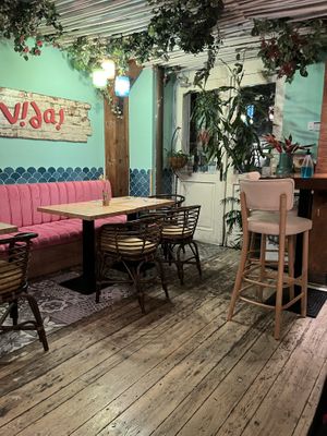 Seating area   at VIVA in Madrid