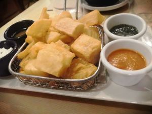 Yuca frita at VIVA in Madrid