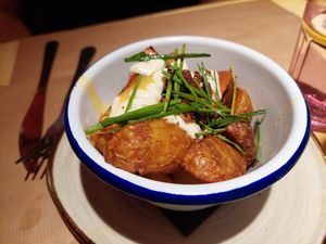 Patatas cajún at VIVA in Madrid